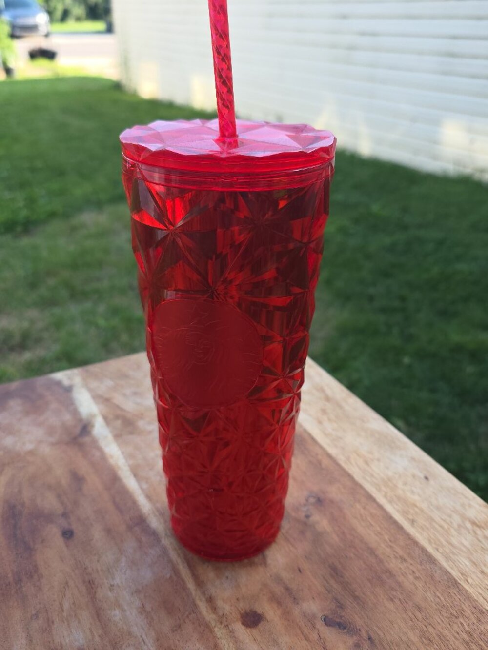 Starbucks Red Jeweled Venti Tumbler